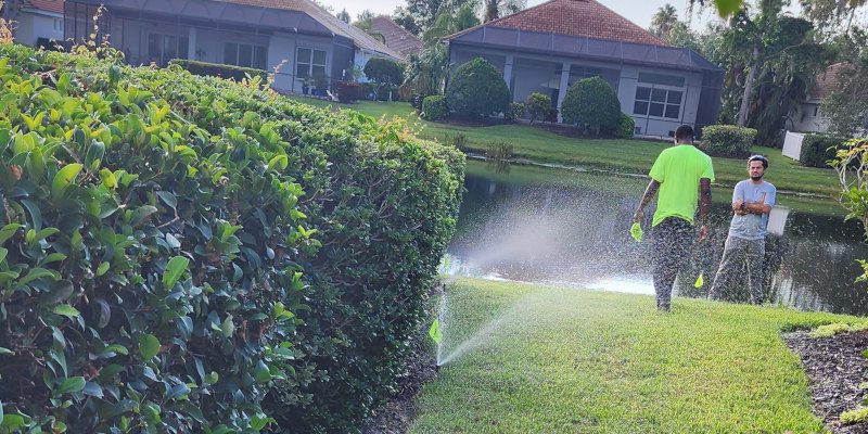 Lawn Irrigation in Lakewood Ranch, Florida