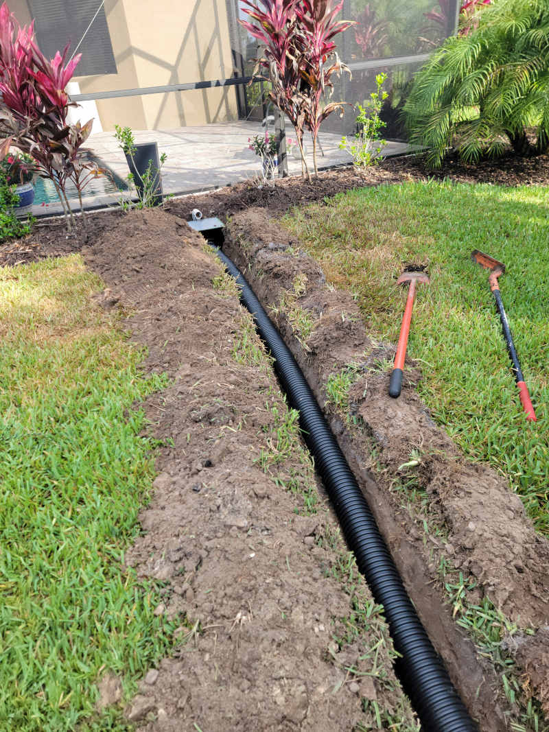 Drainage in Lakewood Ranch, Florida